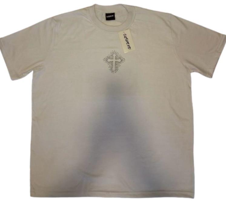 Culturekid Rhinestones Cross Tshirts