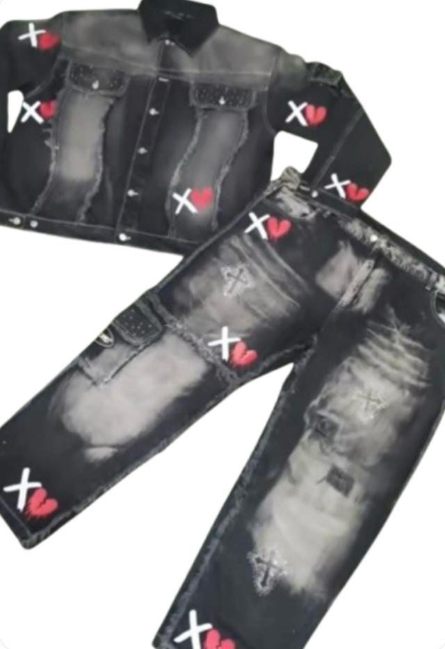 Culture Kid Cross my ❤️ hope 2 die Jeanset