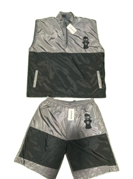 Culturekid sleeveless windbreaker set