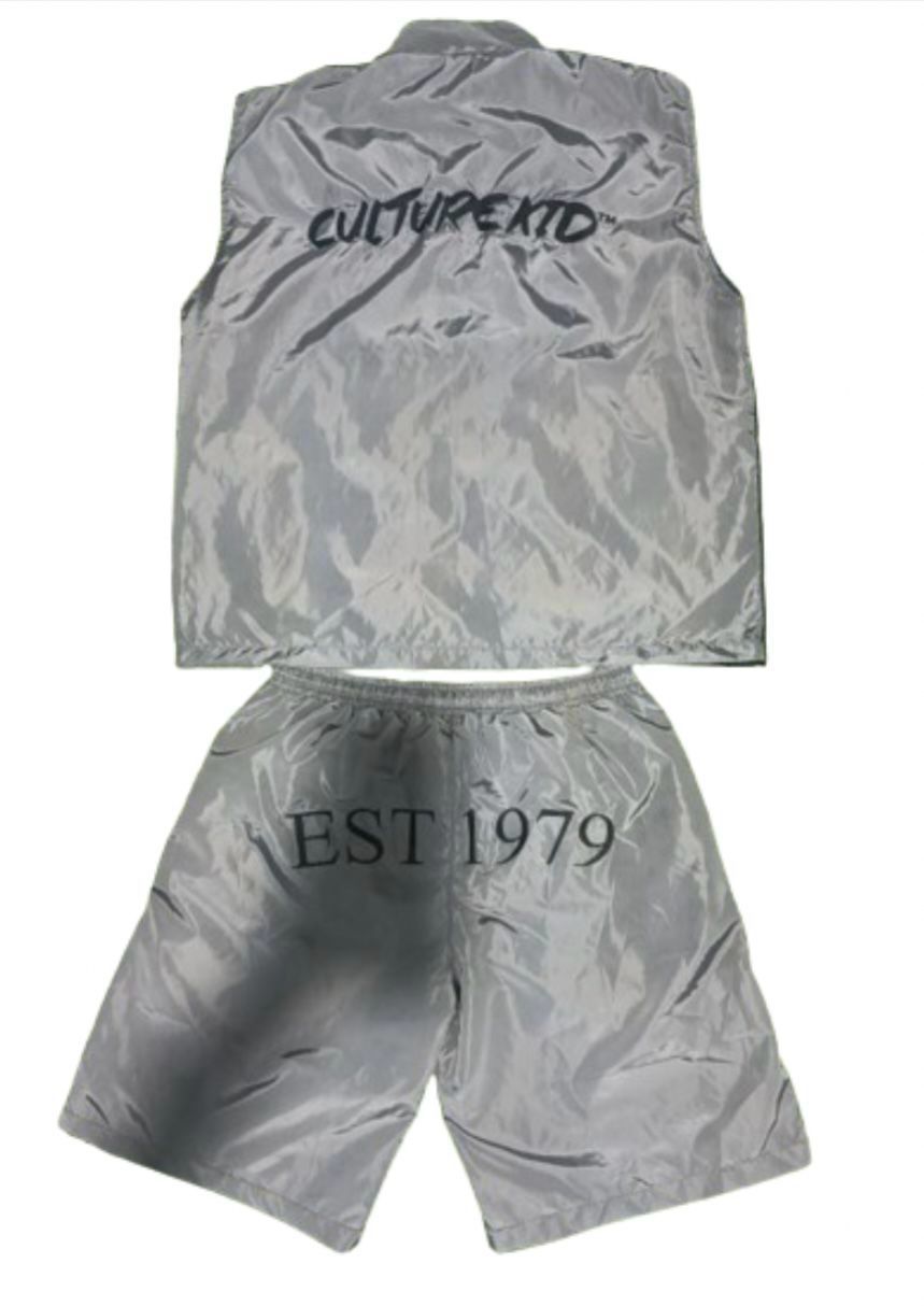 Culturekid sleeveless windbreaker set