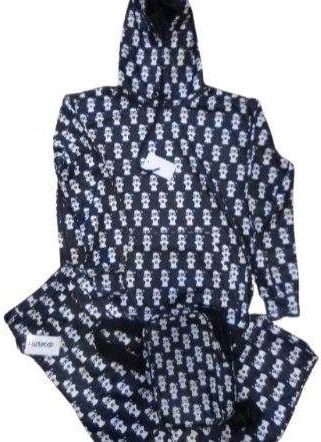 Culturekid Allover Pump Logo Print Sweatsuit 