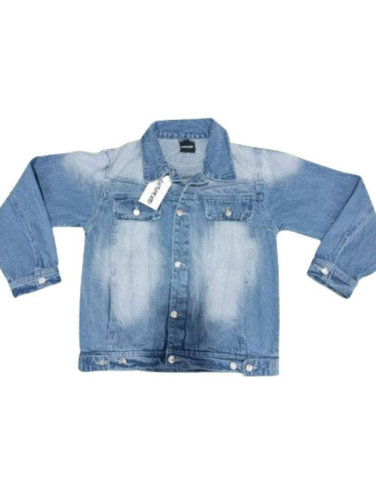 Light Blue Sunfaded jeanjacket