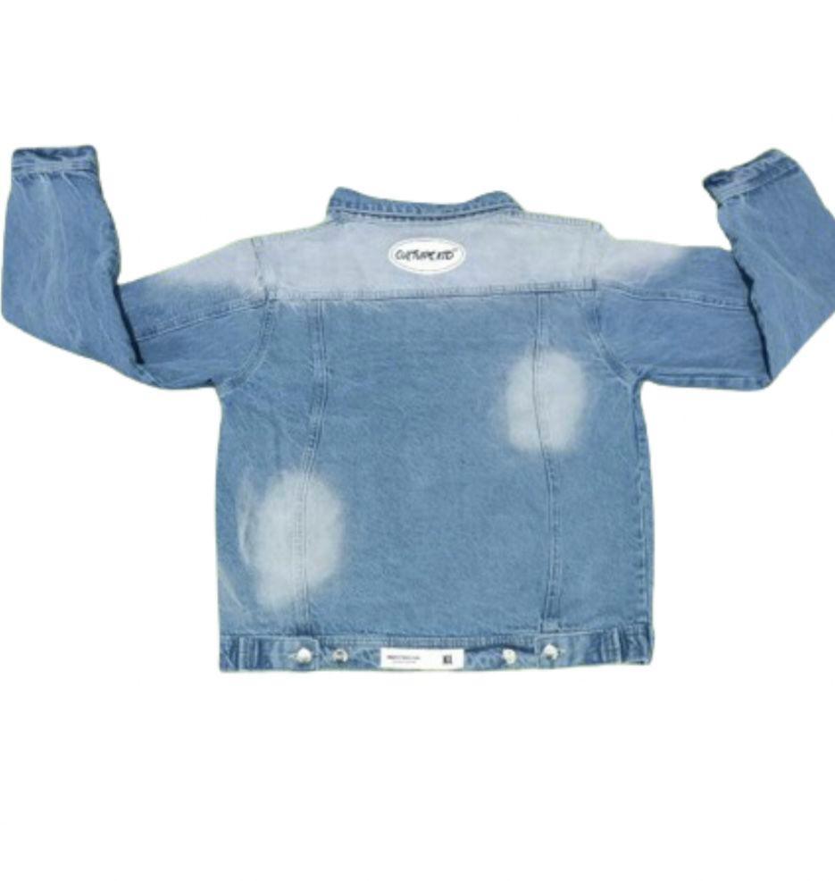Light Blue Sunfaded jeanjacket